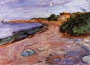 Edvard Munch Scenery of Aosike oil painting reproduction